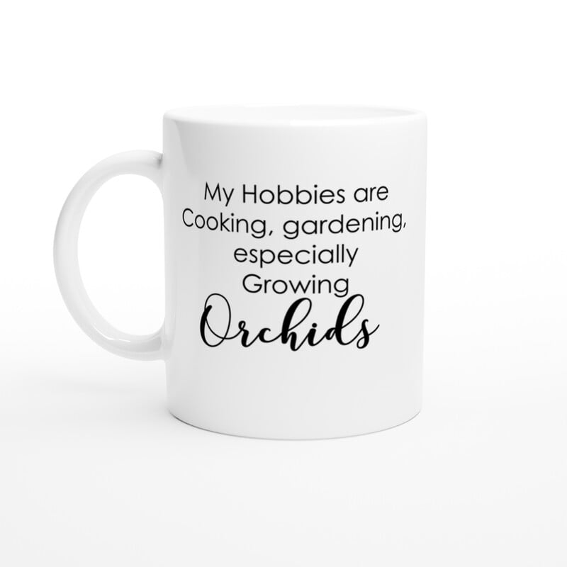 My Hobbies Orchid Coffee Mug My Hobbies Orchid Coffee Mug