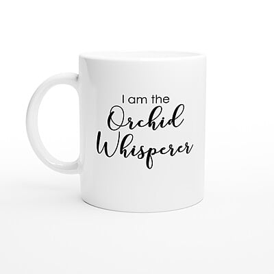 The Orchid Whisperer Coffee Mug The Orchid Whisperer Coffee Mug