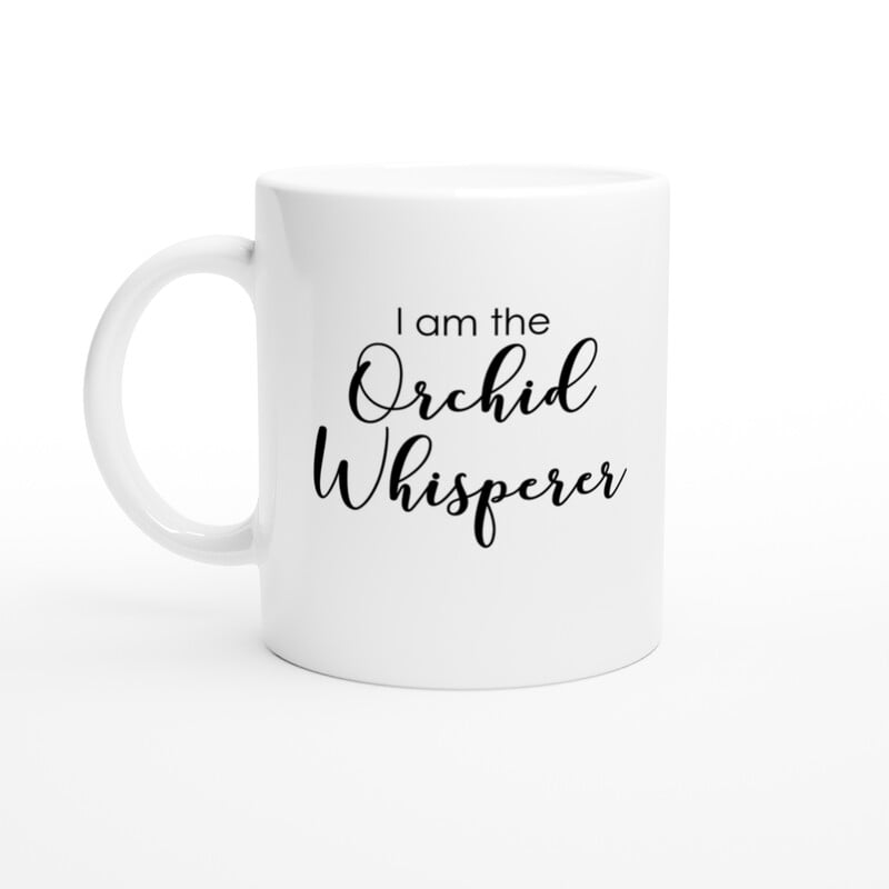 The Orchid Whisperer Coffee Mug The Orchid Whisperer Coffee Mug