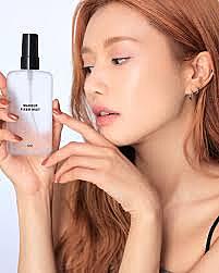 Fine mist spray nozzle of 3CE makeup fixer setting mist