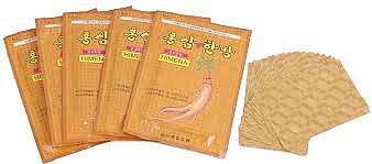 KOREA POWER RED GINSENG PATCH PAIN RELIEF