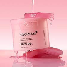 MEDICUBE PDRN PINK COLLAGEN TONING PAD
