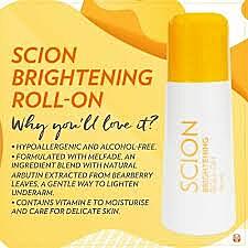 NUSKIN SCION BRIGHTENING ROLL-ON DEODORANT ANTI-PERSPIRANT