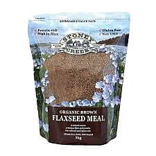 Stoney Creek Flaxseed Meal Brown Organic 1kg
