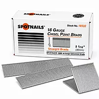 30mm (1-3/16") C Series Galvanised 16 Gauge Brads – Spotnails SN16519