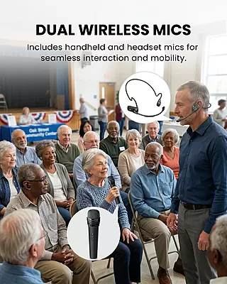 FreeMic Duo - Wireless Microphone FreeMic Duo - Wireless Microphone