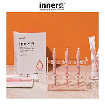 WETTRUST Inner Essence Gel 30pcs – feminine wellness product with disposable applicators
