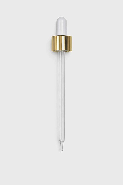 Gold Dropper Top for 100ml Euro Bottle