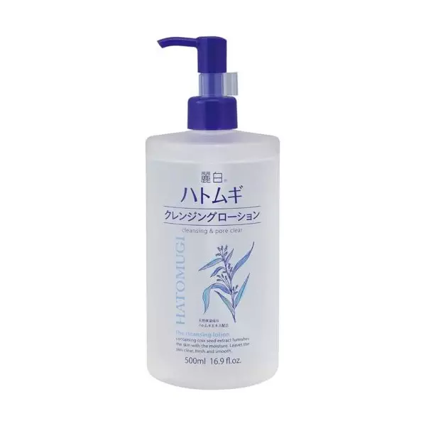 Japanese pore clearing cleansing lotion by Hatomugi