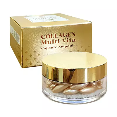 Korean collagen and whitening ampoule capsules