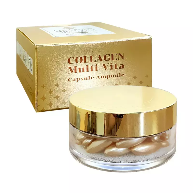 Korean collagen and whitening ampoule capsules