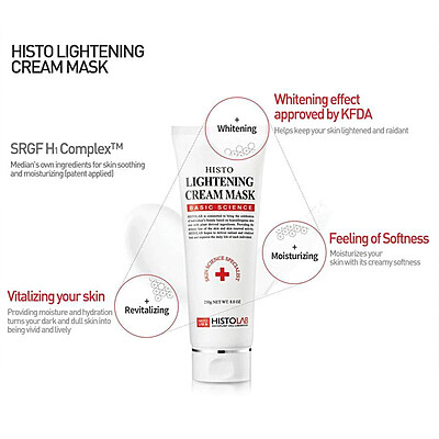 Histolab 250g cream mask – reduces dark spots and hydrates skin
