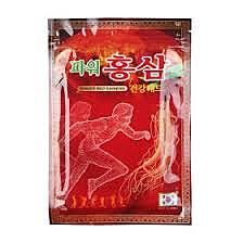 Korean red ginseng-infused pain relief patches – 20 count package