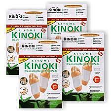 Kinoki foot patches for toxin removal and sleep support