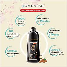 KOMI HAIR DYE COLOR SHAMPOO 500ML