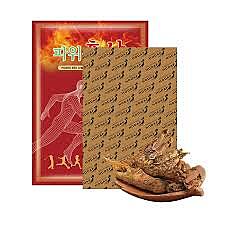Herbal heating pads infused with Korean red ginseng – 20 patches