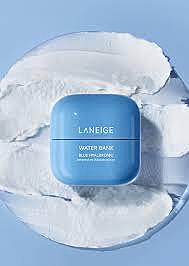 Jar of LANEIGE Water Bank Blue Hyaluronic Intensive Cream – Intensive Moisturizing Skincare