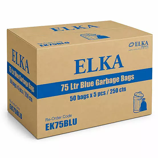 KH 75lt All Purpose Garbage Bags  [250 Bags per Carton]