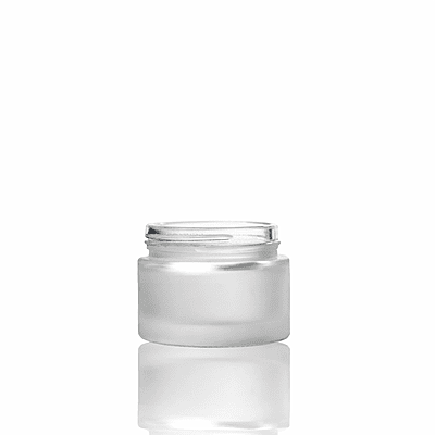 50ml Glass Jar -  Frosted