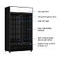 Thermaster Large Two Glass Door Colourbond Upright Drink Fridge LG-1200BP