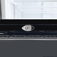 Thermaster Single Glass Door Colourbond Upright Drink Fridge LG-370BP