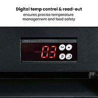 Thermaster Double Glass Door Colourbond Upright Drink Fridge LG-580BP