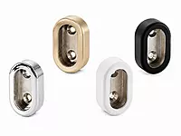 Oval Rail End Cover Support