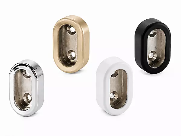 Oval Rail End Cover Support