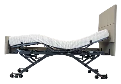 Enable Lifecare Empresa Home Care Bed | King Single, Alexander Padded Fabric no Side Panels
