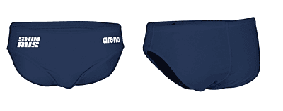 M BRIEFS SOLID [NAVY, SwimAUS]