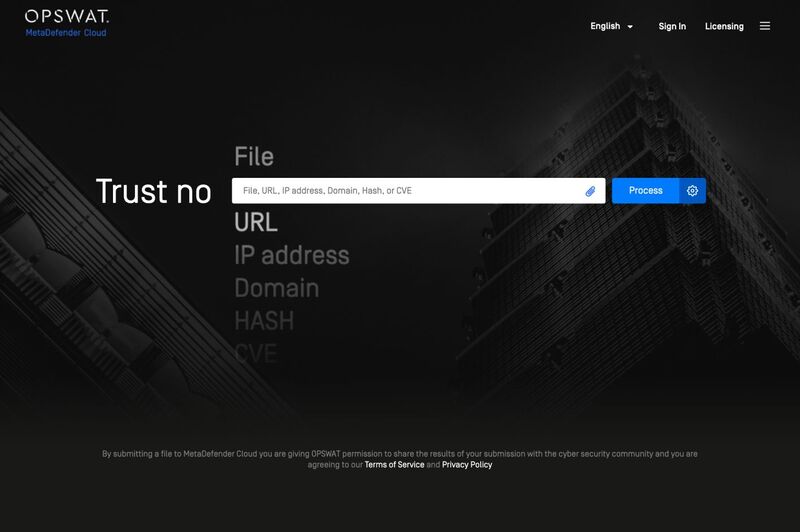MetaDefender Cloud MetaDefender Cloud