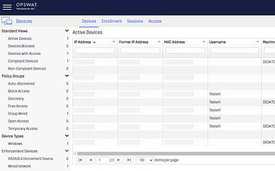 MetaDefender NAC MetaDefender NAC