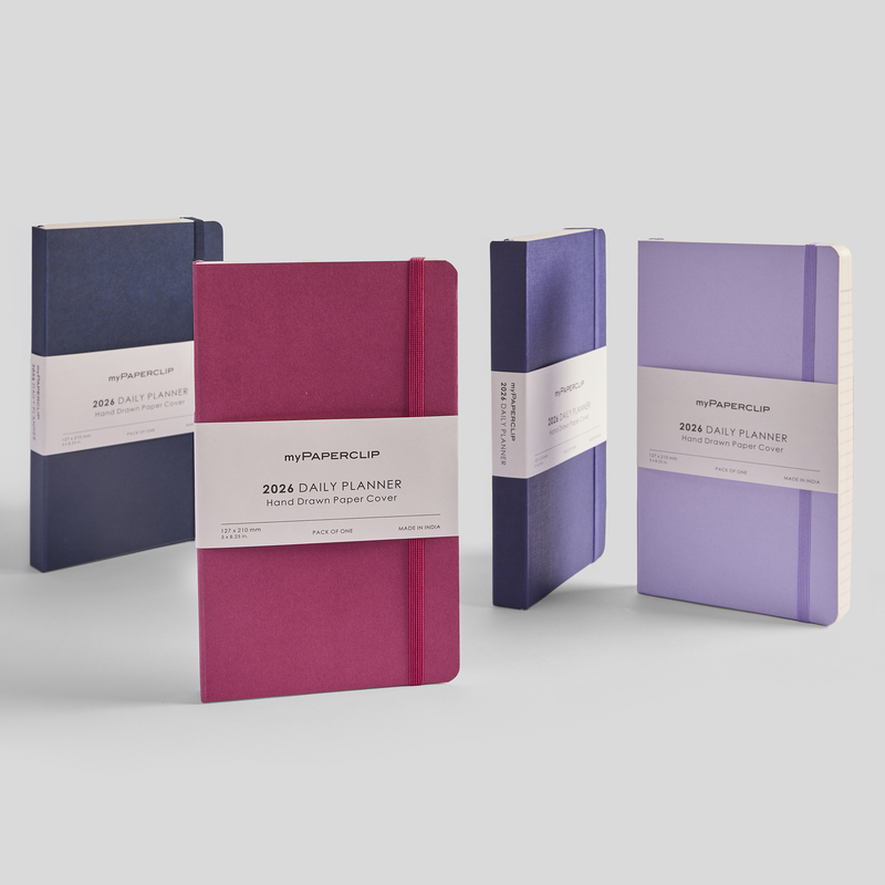 myPAPERCLIP 2026 Soft Cover A5 Slim Daily Planner M1