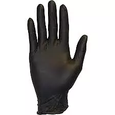 Nitrile Diamond Gloves Black 9.0g, 100 pcs/box