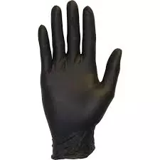 Nitrile Diamond Gloves Black 9.0g, 100 pcs/box