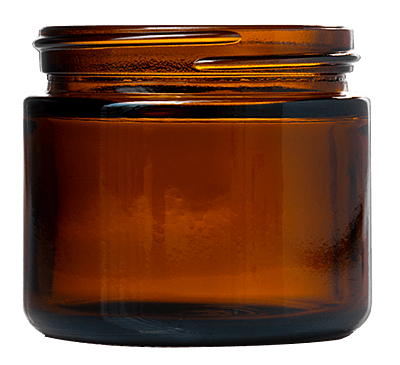 50ml Glass Jar -  Amber