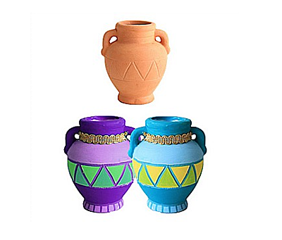 Chanukah Oil Jug with Two Handles – Ceramic Craft