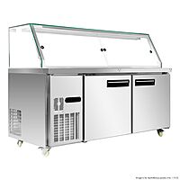 Thermaster Cold Salad & Noodle Bar 5x1/1 GN Pans - PG180FA-XG