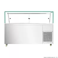 Thermaster Cold Salad & Noodle Bar 5x1/1 GN Pans - PG180FA-XG