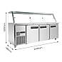 Thermaster Cold Salad & Noodle Bar 6x1/1 GN Pans PG210FA-XG