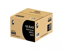 POR Rubbish Bags Black 120L, 300pcs/ctn