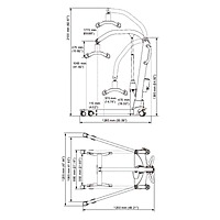 Novis  Molift Mover 300 Bariatric Patient Lifter