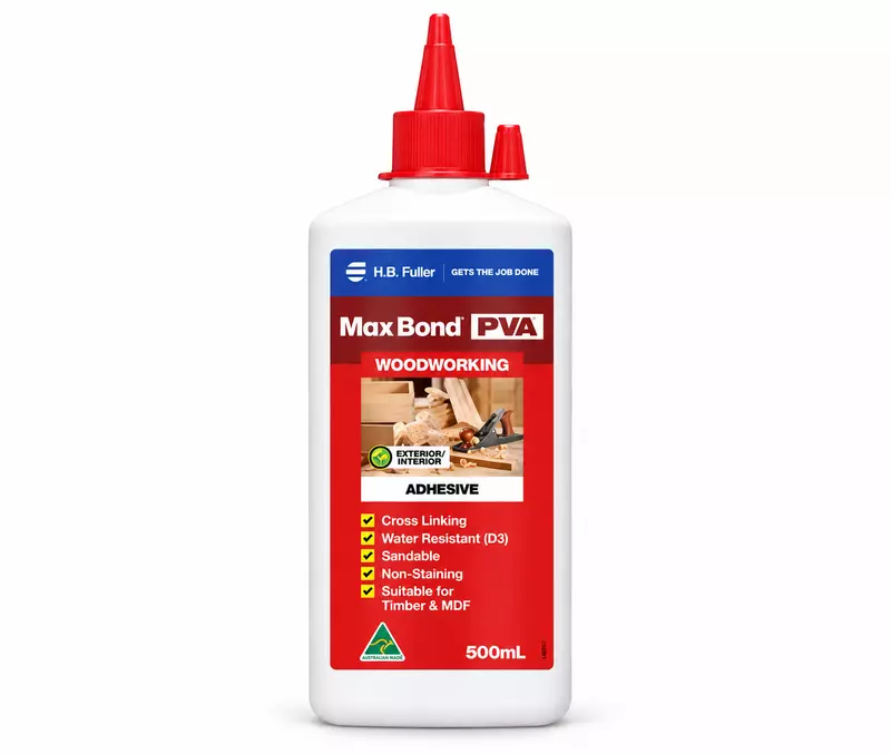 HB Fuller Max Bond PVA 500ML - White