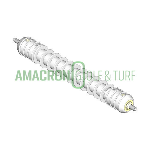 Roller - Grooved Repairable Steel Roller - Grooved Repairable Steel