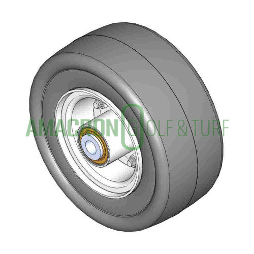 WHEEL ASSY - CASTOR - PNEU 8X3.50-4 WHEEL ASSY - CASTOR - PNEU 8X3.50-4