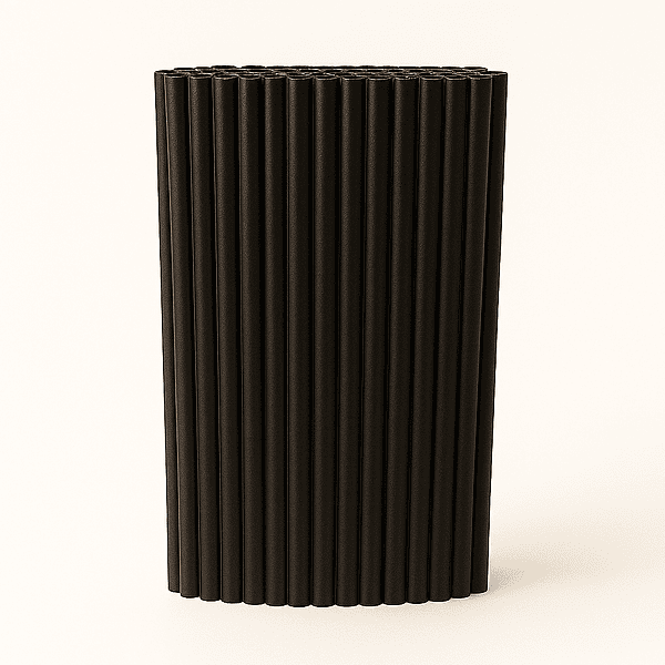 Paper Straws Black Regular, 250pcs/unit, 10units/ctn