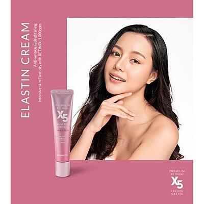 Texture of X5 cream – lightweight, fast-absorbing anti-aging formula