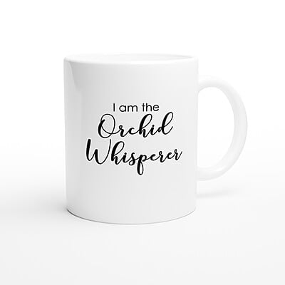 The Orchid Whisperer Coffee Mug The Orchid Whisperer Coffee Mug