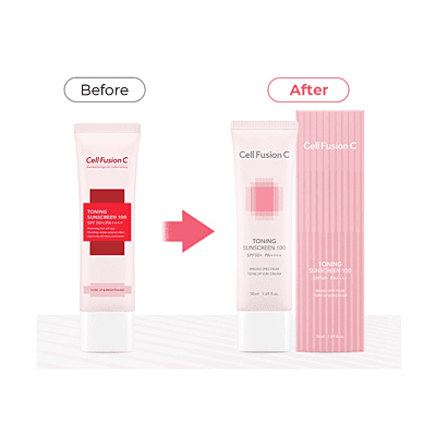 CELL FUSION C TONING SUNSCREEN SPF50 PA++++