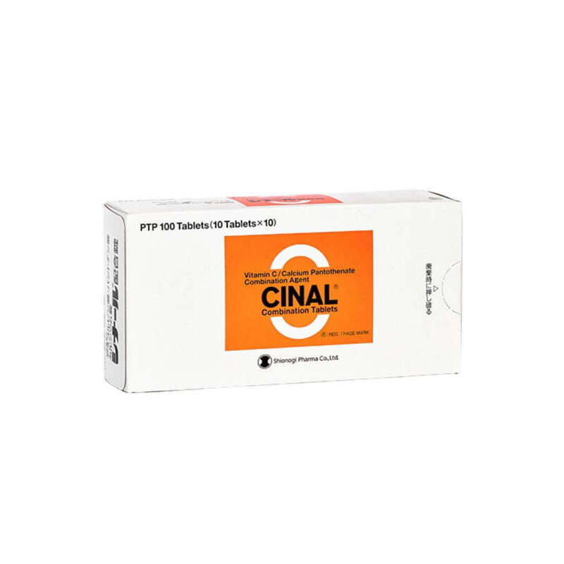 CINAL COMBINATION TABLETS VITAMIN C & CALCIUM PANTOTHENATE